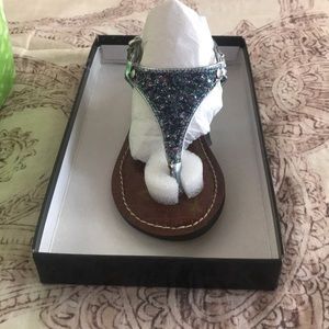 Sam Edelman girls Glitter sandals